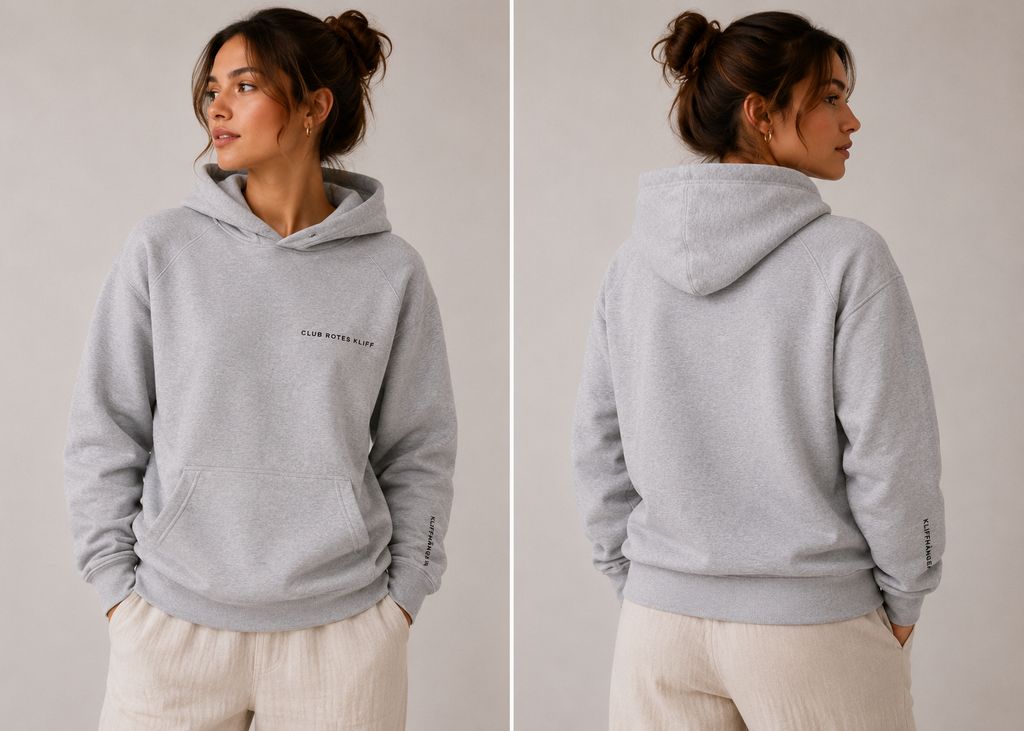 Oversize Hoody Club Rotes Kliff