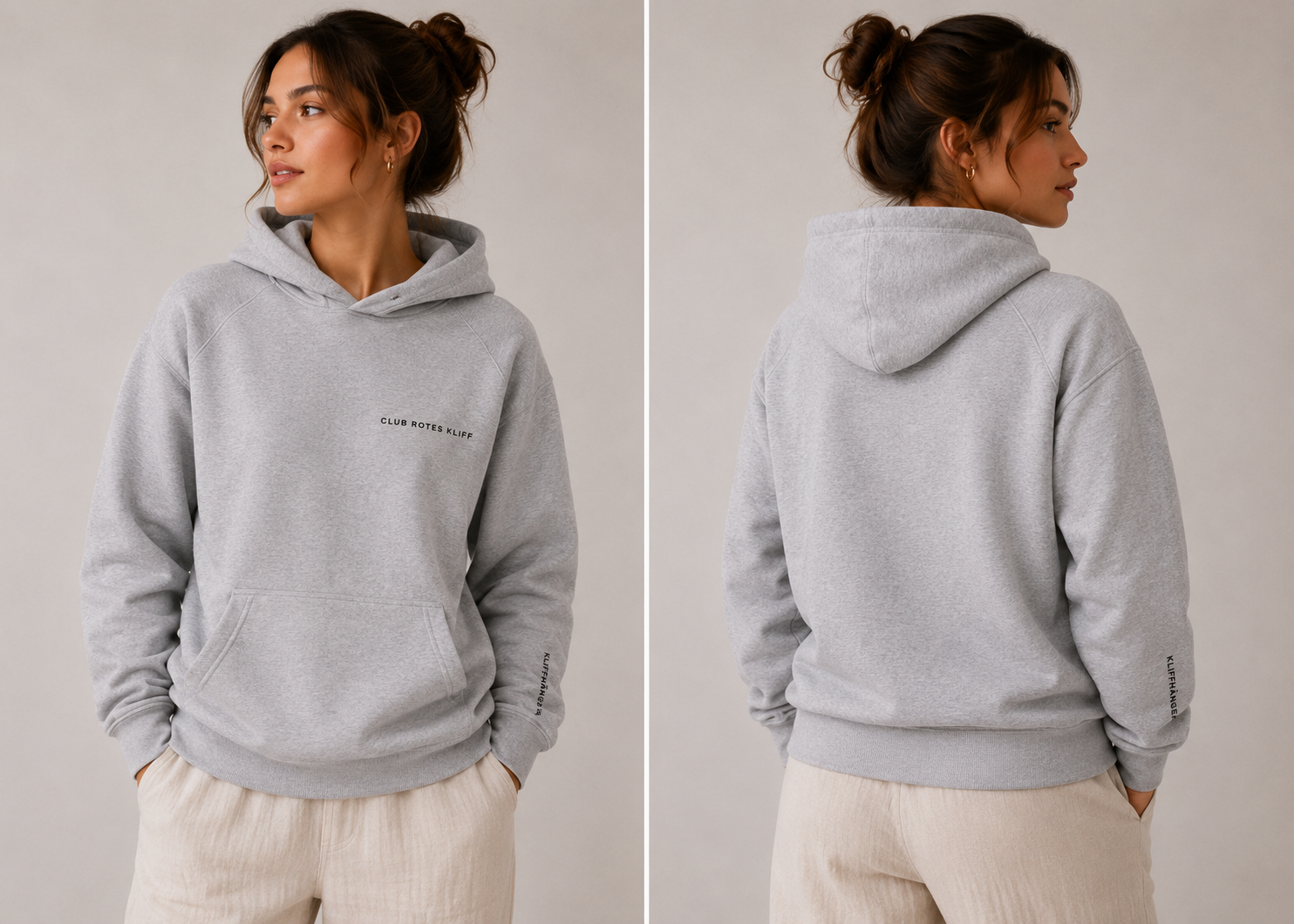 Oversize Hoody Club Rotes Kliff