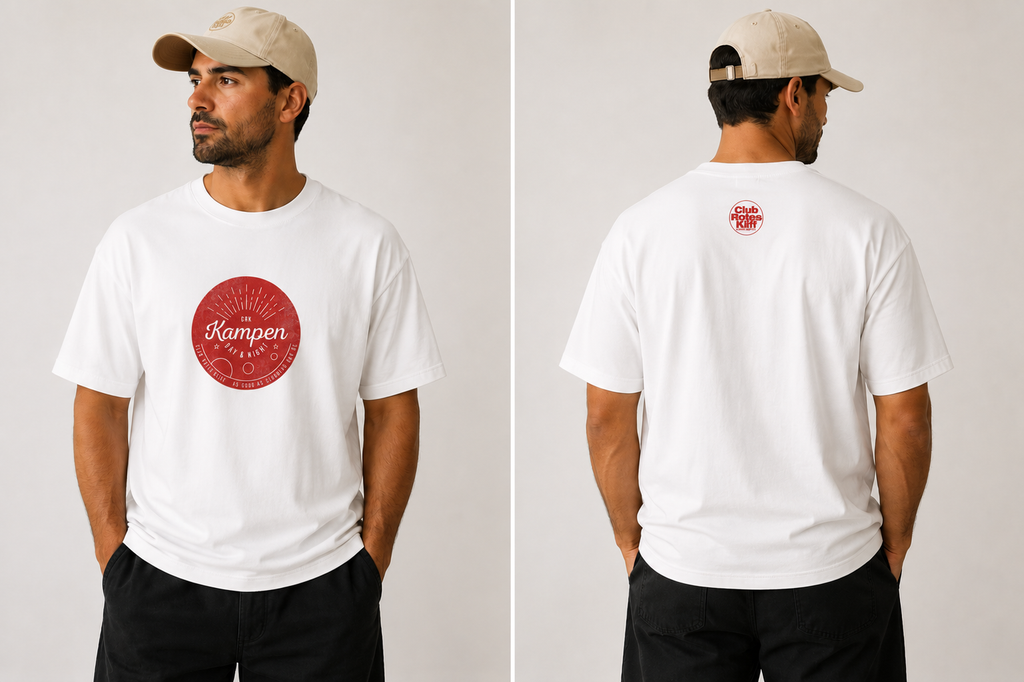 T-Shirt CRK Oldschool red