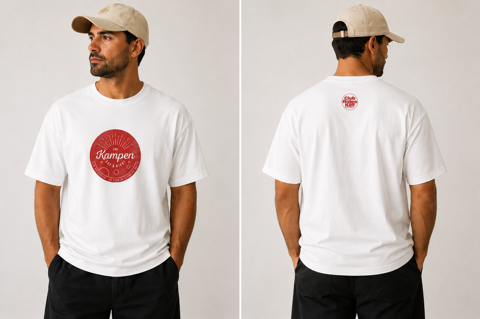 T-Shirt CRK Oldschool red